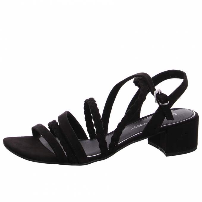 Marco Tozzi Damen Sandalette Sandale In 001 Black Marco Tozzi Damen Sandalette Sandale In 001 Black