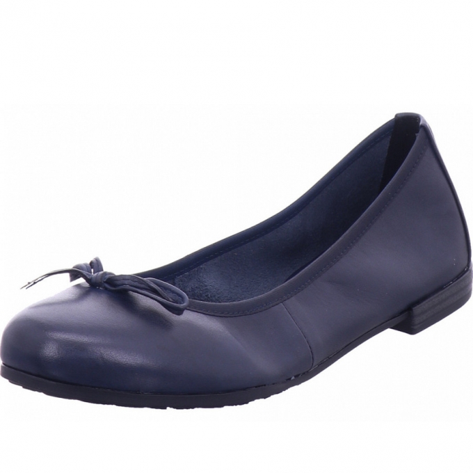 Marco Tozzi Damen Woms Ballerina Ballerina In Blau