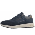 Marco Tozzi Herren Schnürer In Navy 80F