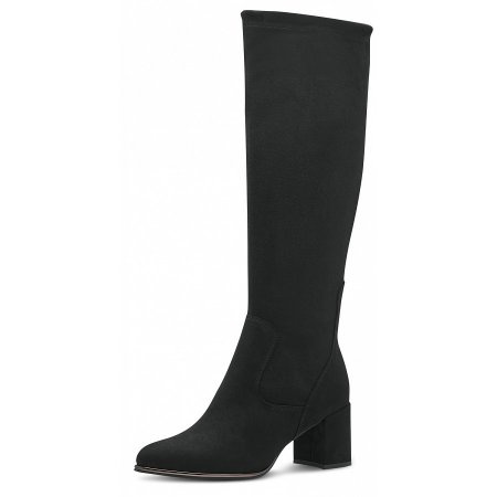 Marco Tozzi Damen Langschaftstiefel In Schwarz Marco Tozzi Damen Langschaftstiefel In Schwarz
