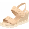 Marco Tozzi Damen Sandalette In Creme