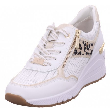 Marco Tozzi Damen Keilsneaker In Weiß Marco Tozzi Damen Keilsneaker In Weiß