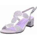Marco Tozzi Damen Sandalette In Silber