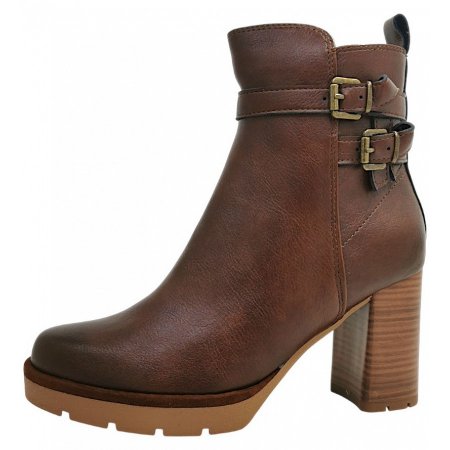 Marco Tozzi Damen Stiefelette In Cognac