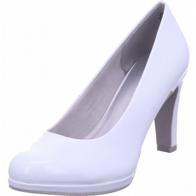 Marco Tozzi Damen Woms Court Shoe Pumps In Weiß
