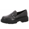 Marco Tozzi Damen Slipper In 020 Black Brush Cb