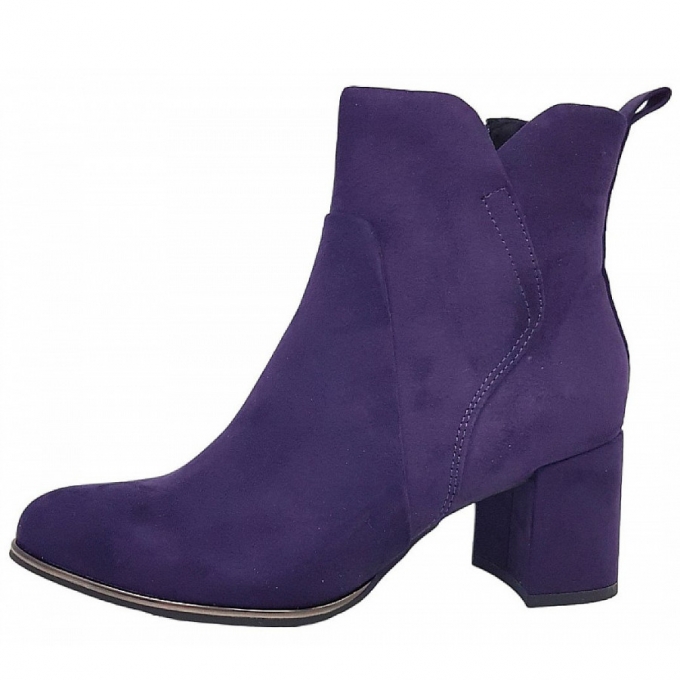 Marco Tozzi Damen Stiefelette In 504- Purple Marco Tozzi Damen Stiefelette In 504- Purple