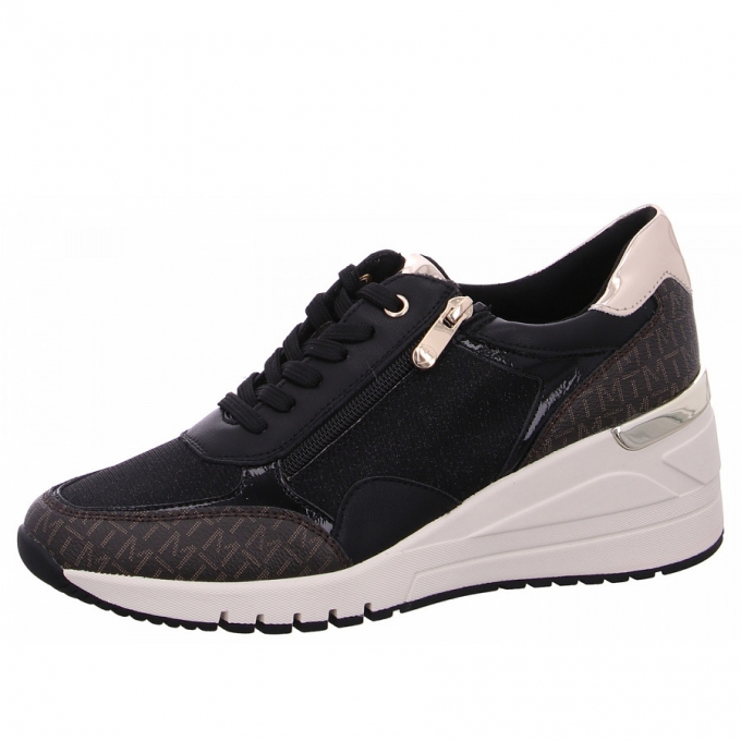Marco Tozzi Damen Sneaker In 09I Black Comb Marco Tozzi Damen Sneaker In 09I Black Comb