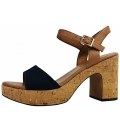 Marco Tozzi Damen Sandale In Navy 890