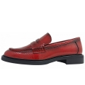 Marco Tozzi Damen Slipper In Dk. Red Patent 566