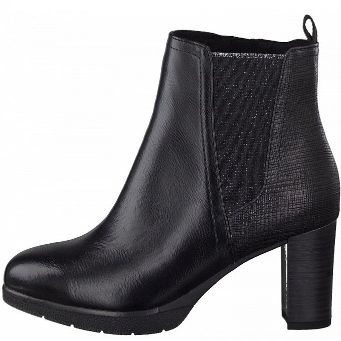 Marco Tozzi Damen Stiefeletten In Black Comb Marco Tozzi Damen Stiefeletten In Black Comb