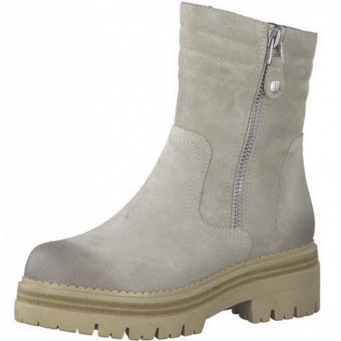 Marco Tozzi Damen Stiefel Stiefelette In Beige