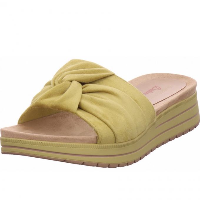 Marco Tozzi Damen Pantolette In Gelb