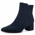 Marco Tozzi Damen Stiefelette In Drk. Navy