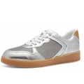 Marco Tozzi Damen Sneaker In Silber