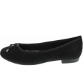 Marco Tozzi Damen Ballerina In Black