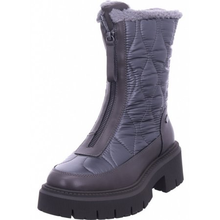Marco Tozzi Damen Stiefel In Grau Marco Tozzi Damen Stiefel In Grau