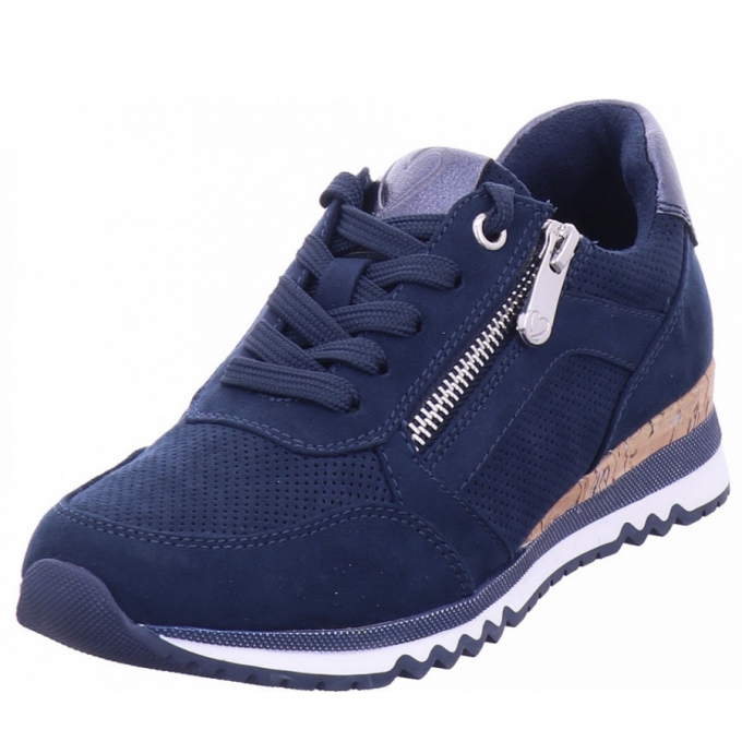 Marco Tozzi Damen Halbschuh In Blau Marco Tozzi Damen Halbschuh In Blau