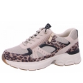 Marco Tozzi Damen Sneaker In 480 Leo Beige