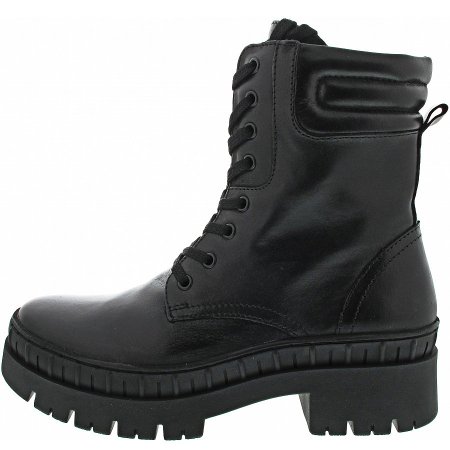 Marco Tozzi Damen Schnürstiefelette In Black