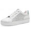 Marco Tozzi Damen Schn?Rermodel 8370142 Sneaker In Weiß-Kombiniert
