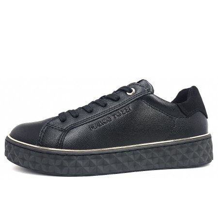 Marco Tozzi Damen Sneaker In 085-Black Gold