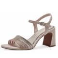 Marco Tozzi Damen Sandalette Sandalette In Rosegold