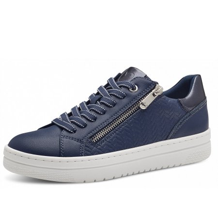 Marco Tozzi Damen Sneaker In Blau Marco Tozzi Damen Sneaker In Blau