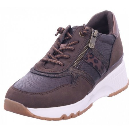 Marco Tozzi Damen Sneaker In Braun Marco Tozzi Damen Sneaker In Braun
