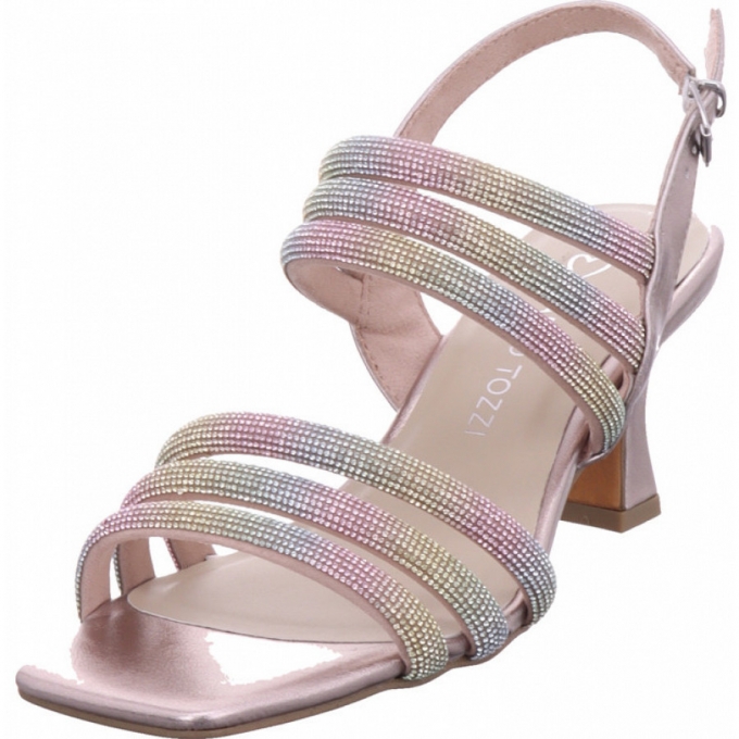 Marco Tozzi Damen Sandalette In Rosé