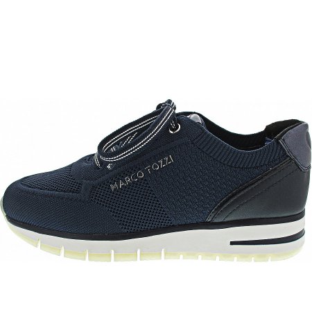 Marco Tozzi Damen Sneaker In Navy Comb Marco Tozzi Damen Sneaker In Navy Comb