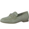 Marco Tozzi Damen Slipper Slipper In Hellgrün