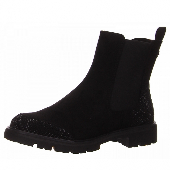 Marco Tozzi Damen Stiefel Stiefelette In Schwarz