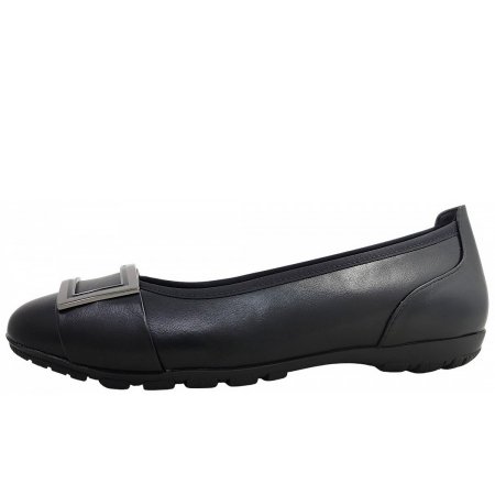 Marco Tozzi Damen Ballerina In Black 001 Marco Tozzi Damen Ballerina In Black 001
