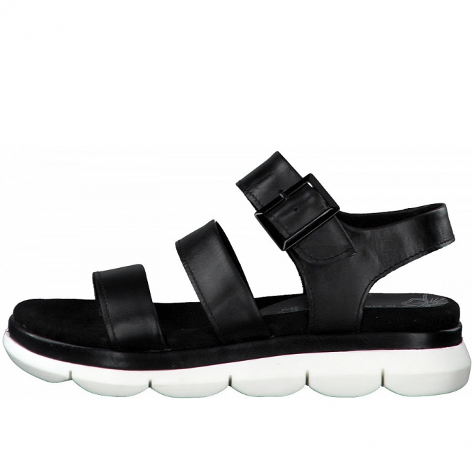 Marco Tozzi Damen Riemchensandalen In Black Marco Tozzi Damen Riemchensandalen In Black