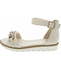 Marco Tozzi Damen Sandale In Cream