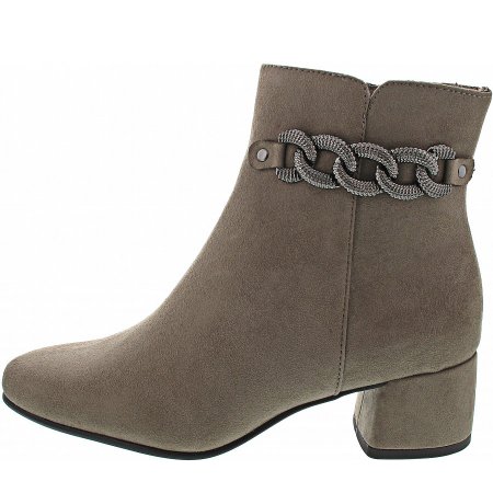Marco Tozzi Damen Stiefelette In Stone Marco Tozzi Damen Stiefelette In Stone