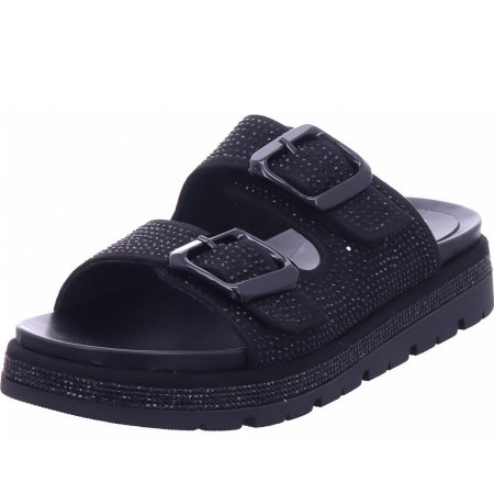 Marco Tozzi Damen Pantolette In Schwarz Marco Tozzi Damen Pantolette In Schwarz