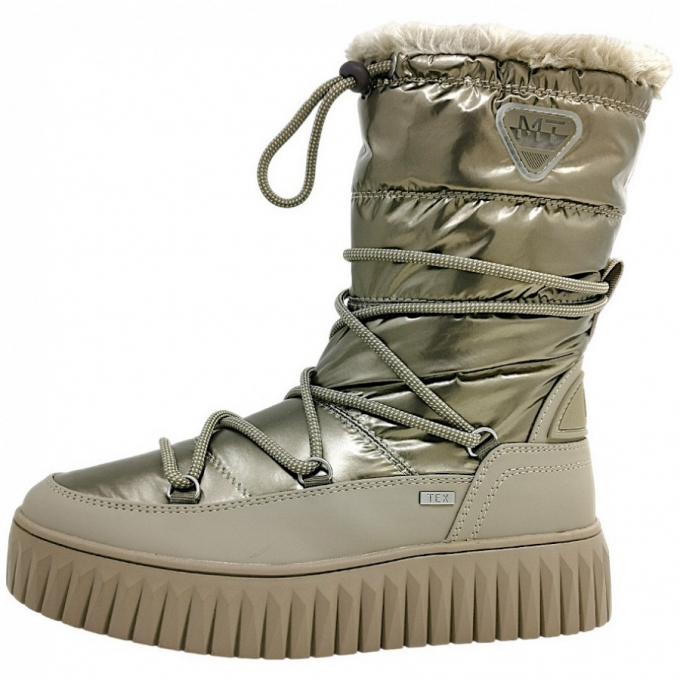 Marco Tozzi Damen Stiefel In Taupe Comb. 344