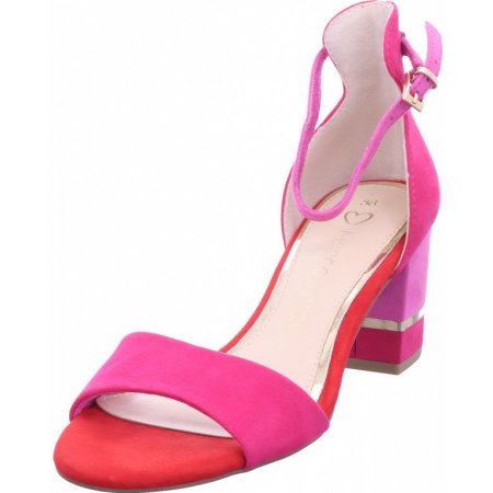 Marco Tozzi Damen Sandalette In Pink Marco Tozzi Damen Sandalette In Pink