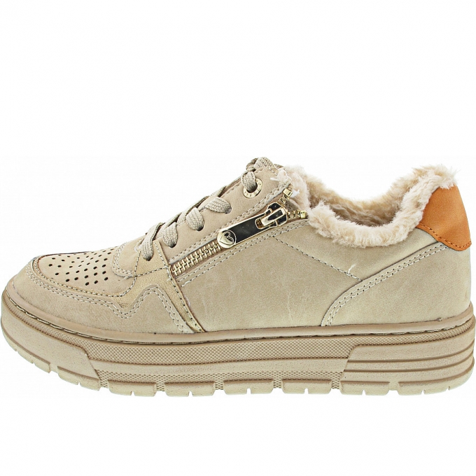 Marco Tozzi Damen Sneaker In Sand Comb