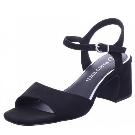 Marco Tozzi Damen Sandalette In Schwarz