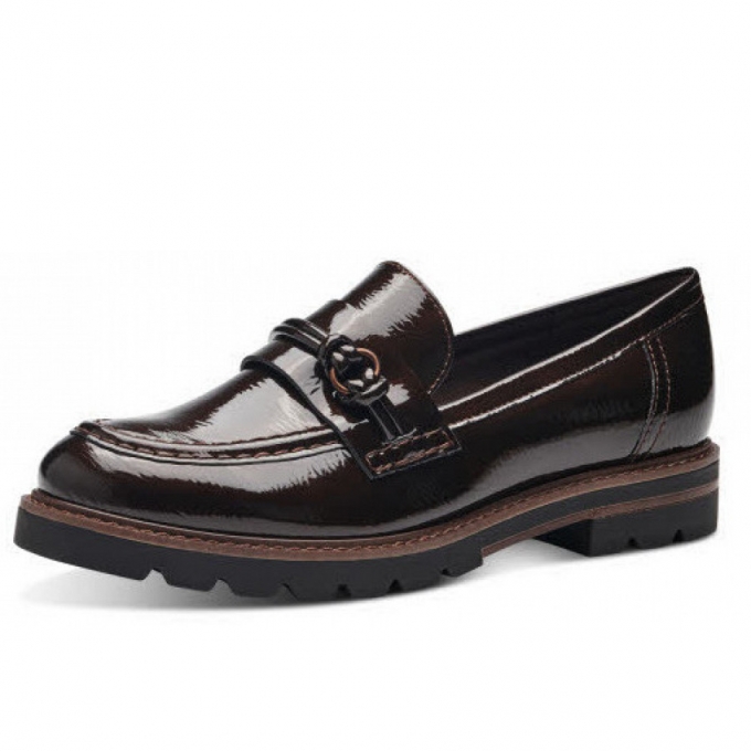 Marco Tozzi Damen Slippermodel 2470441 Slipper In Dunkelbraun