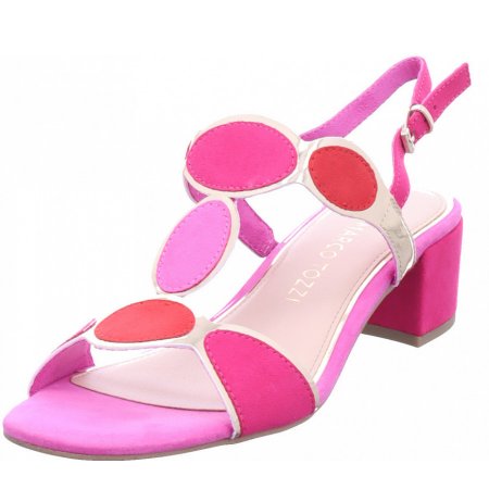 Marco Tozzi Damen Sandalette In Pink