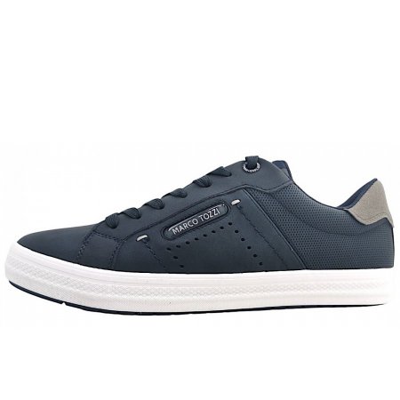 Marco Tozzi Herren Schnürer In Navy 805