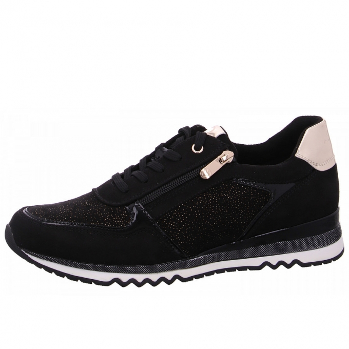 Marco Tozzi Damen Sneaker In 085 Black Gold