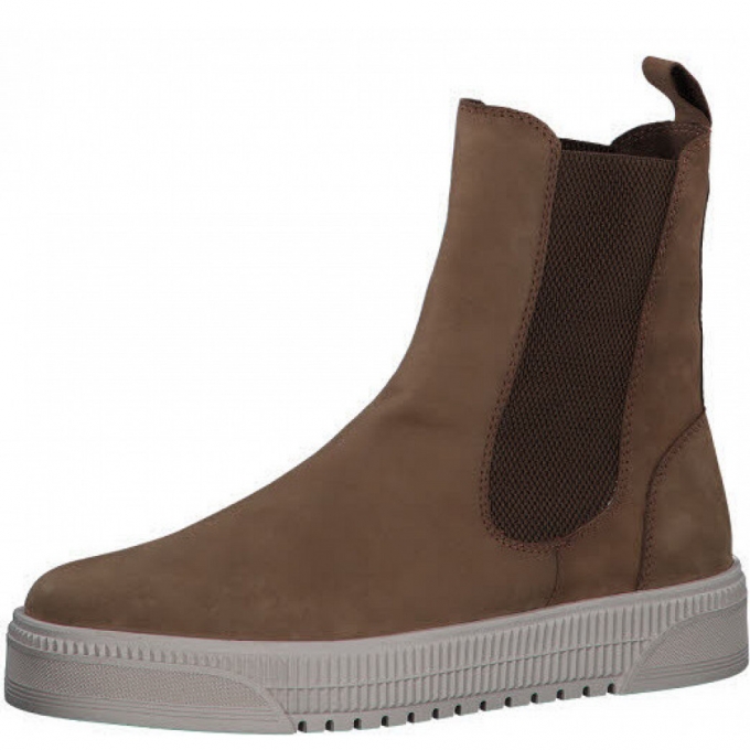 Marco Tozzi Damen Stiefel Stiefelette In Braun