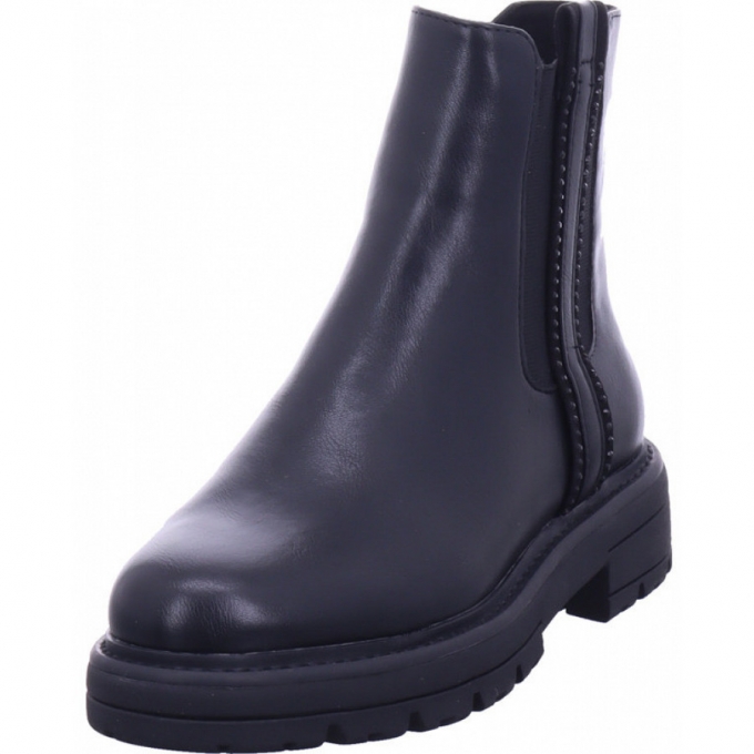 Marco Tozzi Damen Stiefelette In Schwarz Marco Tozzi Damen Stiefelette In Schwarz