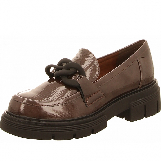 Marco Tozzi Damen Slipper In Braun Marco Tozzi Damen Slipper In Braun