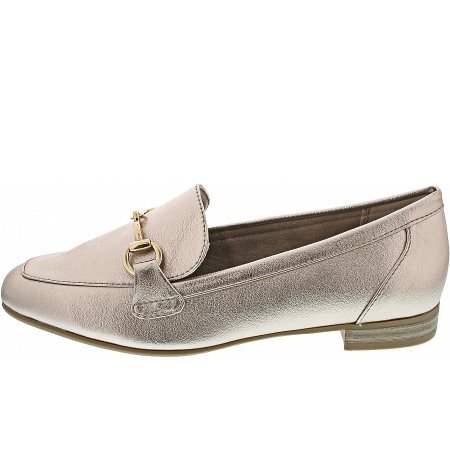 Marco Tozzi Damen Mokassin In Platinum Marco Tozzi Damen Mokassin In Platinum